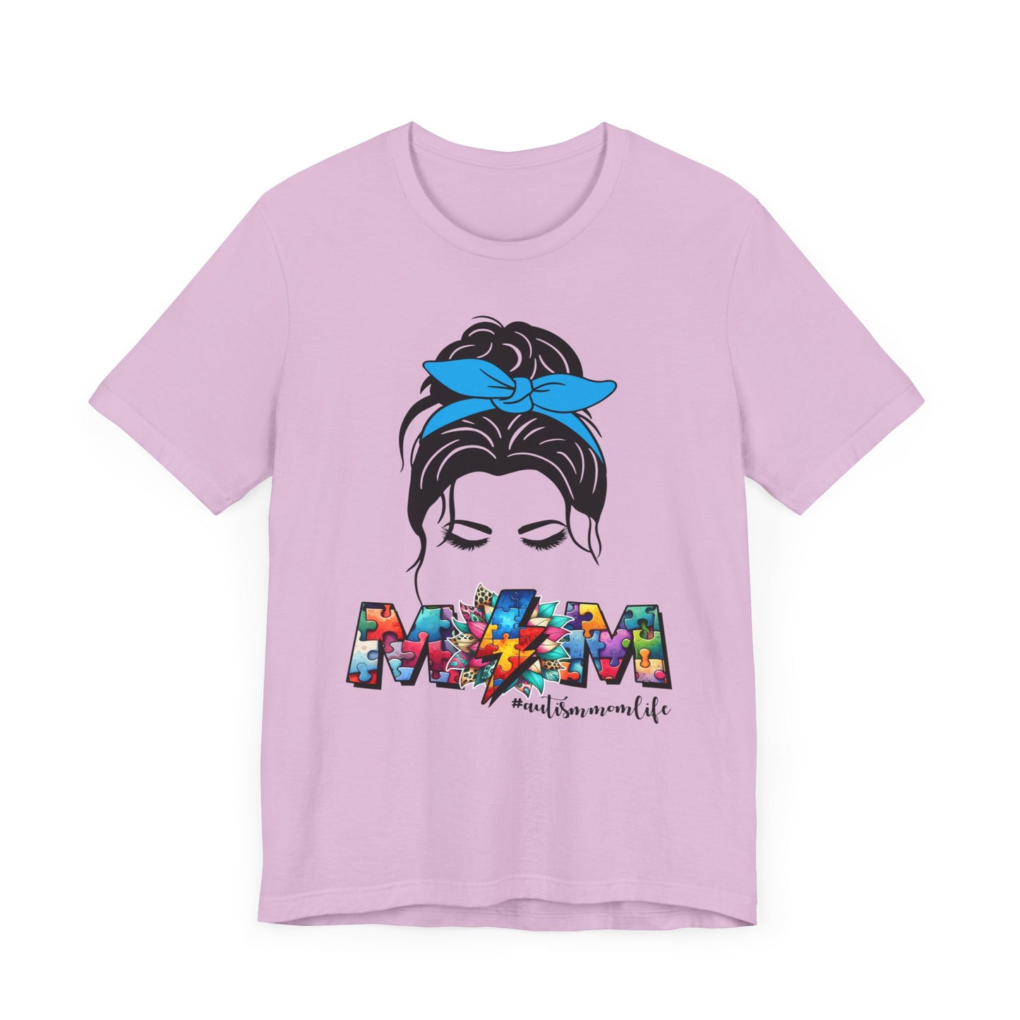 Autism Mom Life Short Sleeve Shirt