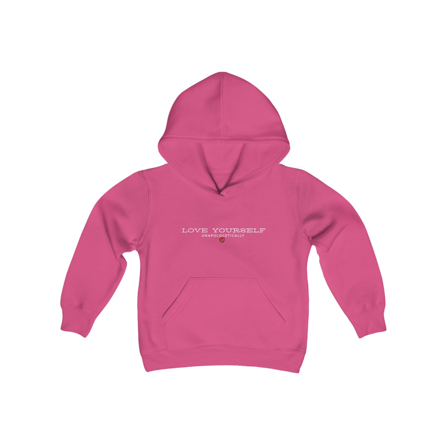 Youth ‘Love Yourself Unapologetically’ Heavy Blend Hooded Sweatshirt