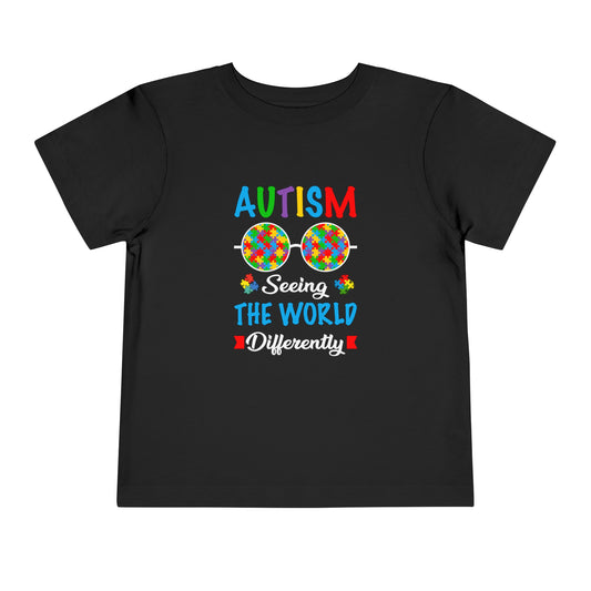 Seeing the World Differently Toddler Short Sleeve Tee