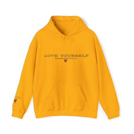 Unisex ‘Love Yourself Unapologetically’ Heavy Blended™ Hoodie