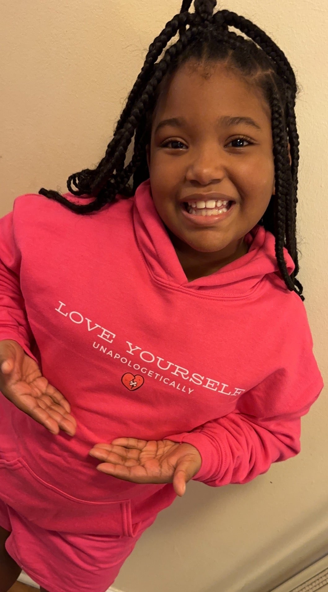 Youth ‘Love Yourself Unapologetically’ Heavy Blend Hooded Sweatshirt