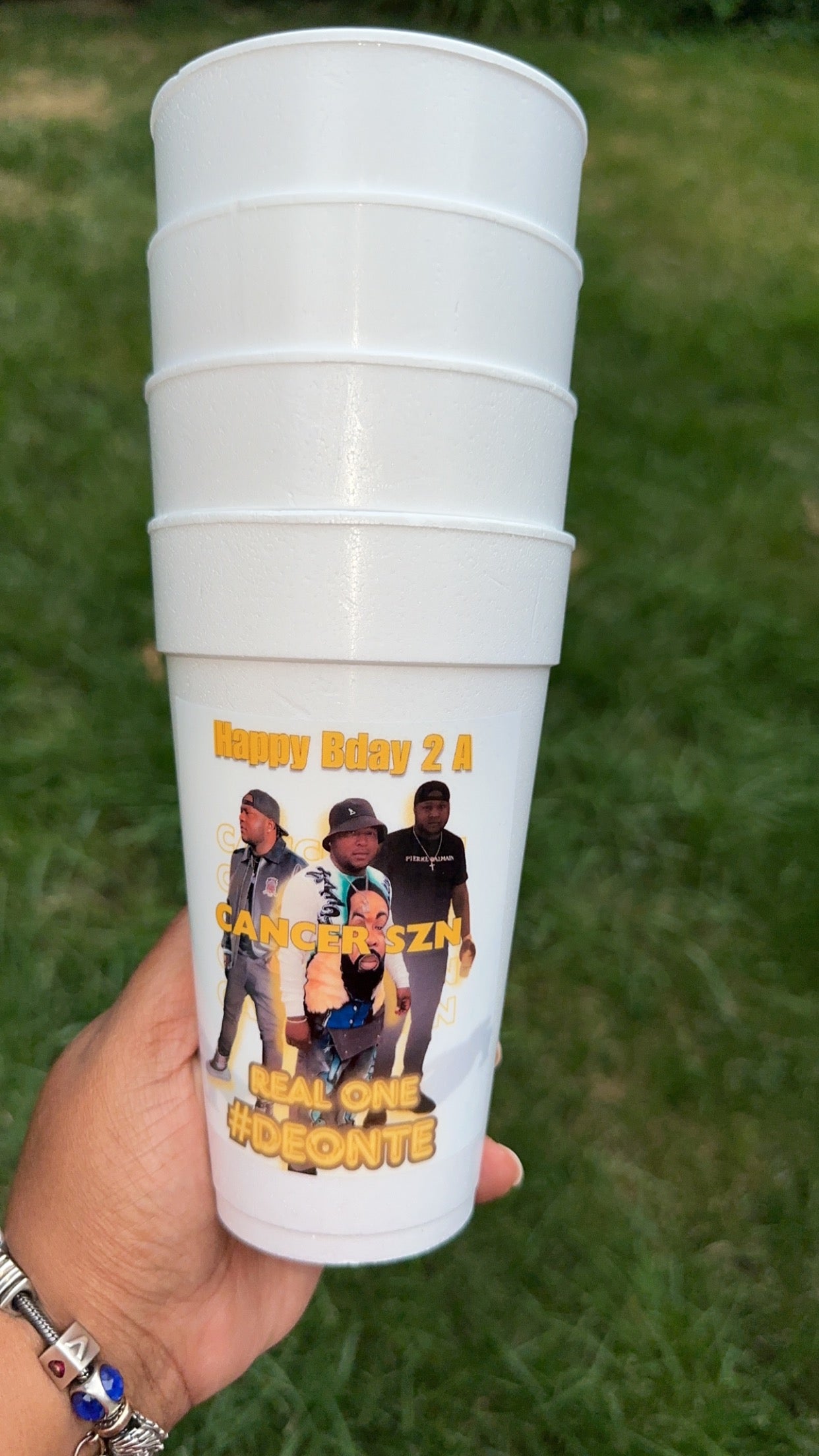 Personalized Styrofoam/ plastic/ Clear cups